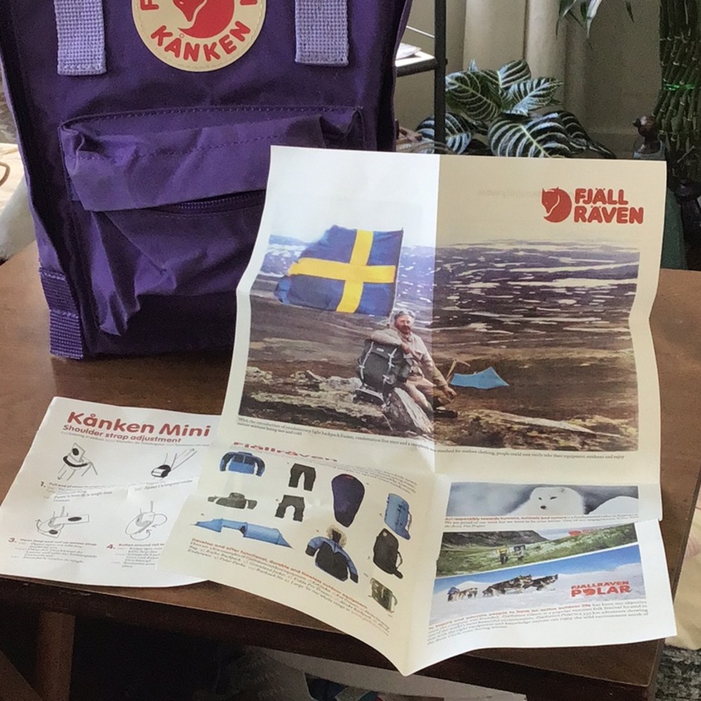 Purple Fjällräven Kånken Mini backpack - Picture 11 of 16